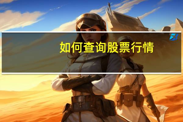 如何查询股票行情