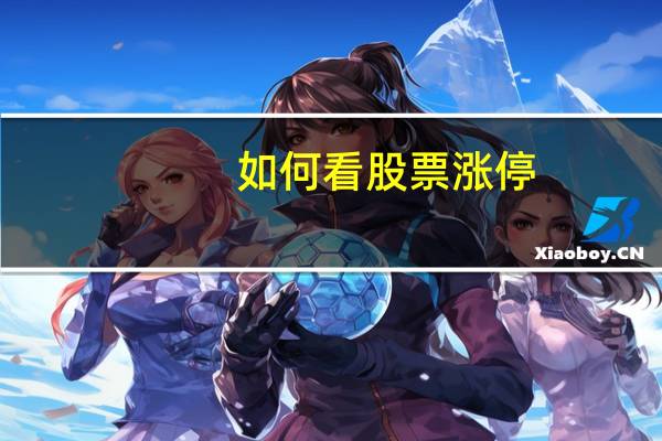 如何看股票涨停