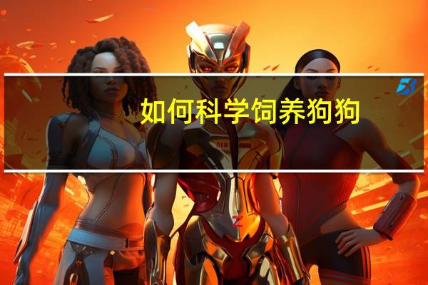 如何科学饲养狗狗