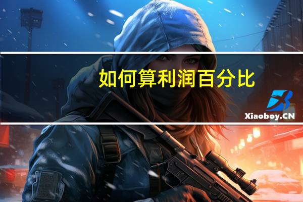 如何算利润百分比