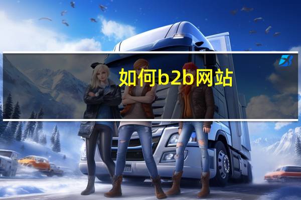 如何b2b网站