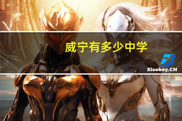 威宁有多少中学