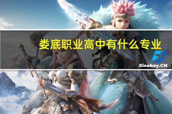 娄底职业高中有什么专业