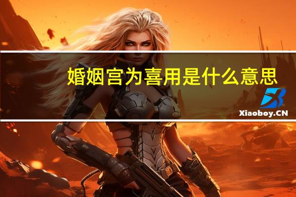 婚姻宫为喜用是什么意思