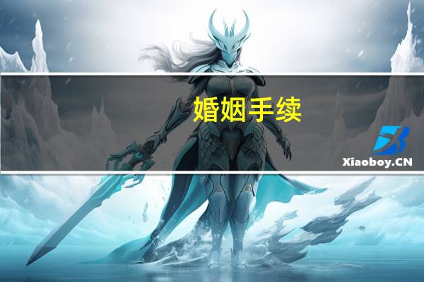 婚姻手续