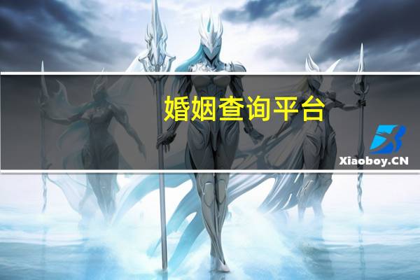 婚姻查询平台