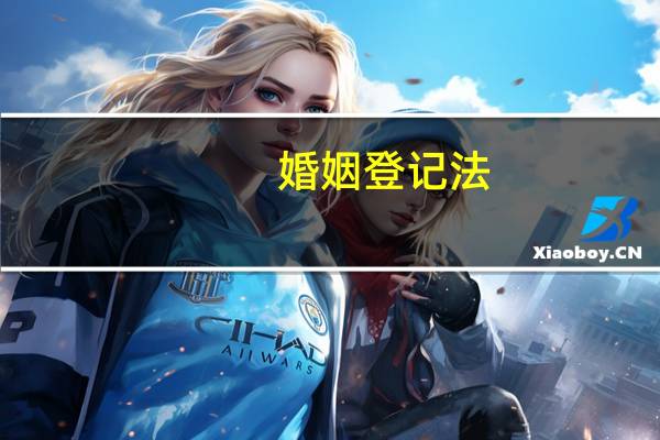婚姻登记法