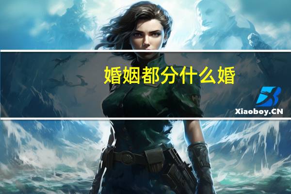 婚姻都分什么婚