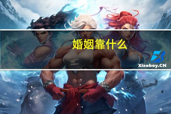 婚姻靠什么