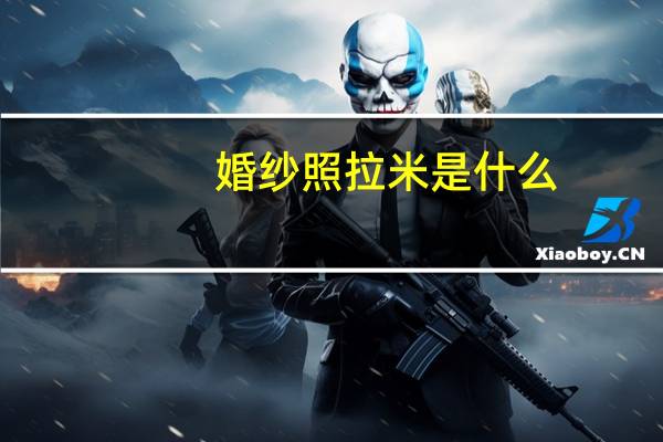 婚纱照拉米是什么