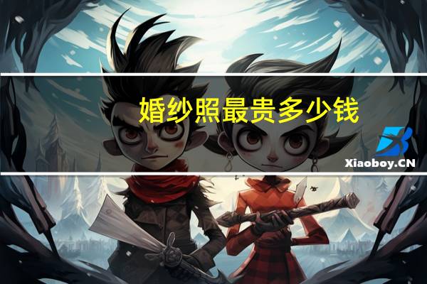 婚纱照最贵多少钱