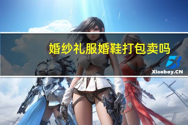 婚纱礼服婚鞋打包卖吗