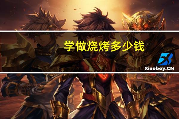学做烧烤多少钱