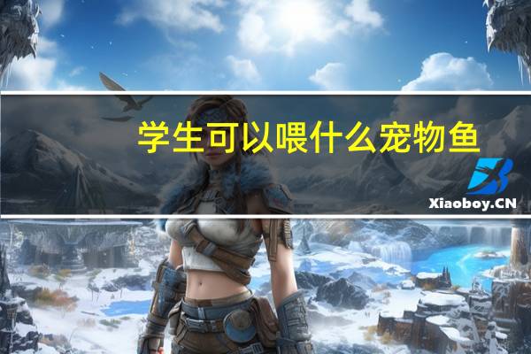学生可以喂什么宠物鱼