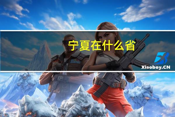 宁夏在什么省