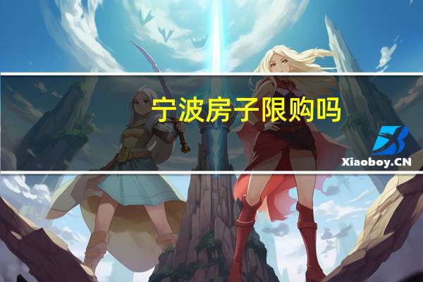 宁波房子限购吗