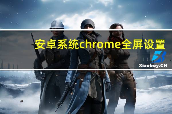 安卓系统chrome全屏设置