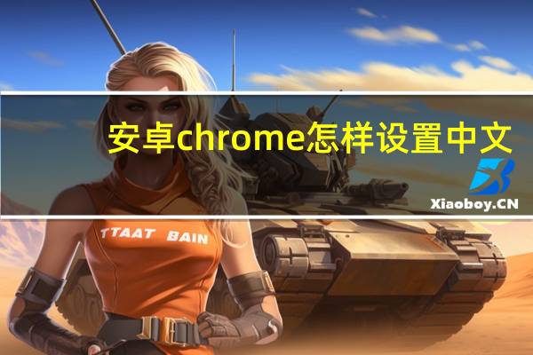 安卓chrome怎样设置中文