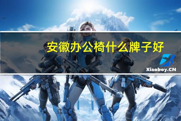 安徽办公椅什么牌子好