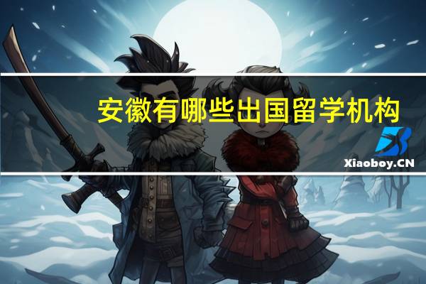 安徽有哪些出国留学机构