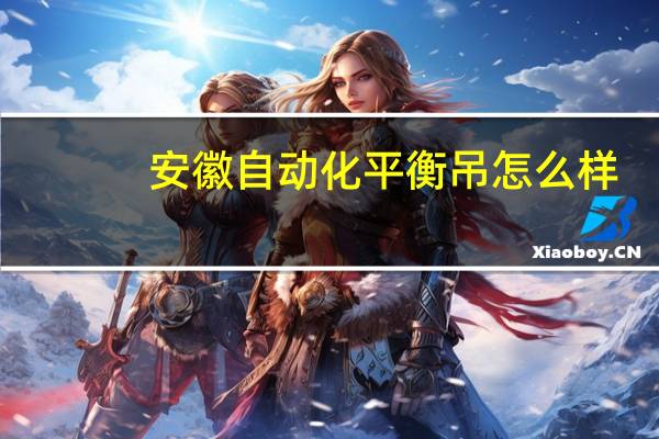 安徽自动化平衡吊怎么样