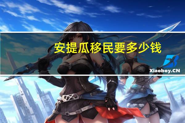 安提瓜移民要多少钱