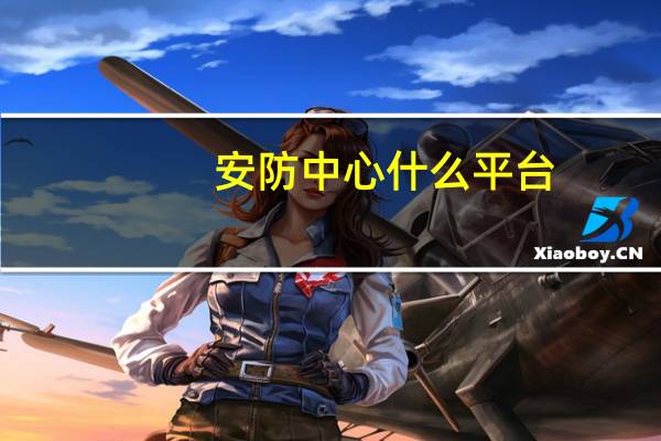 安防中心什么平台