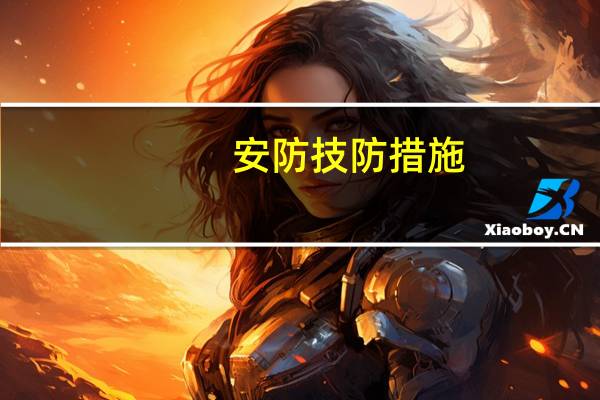安防技防措施