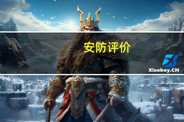 安防评价