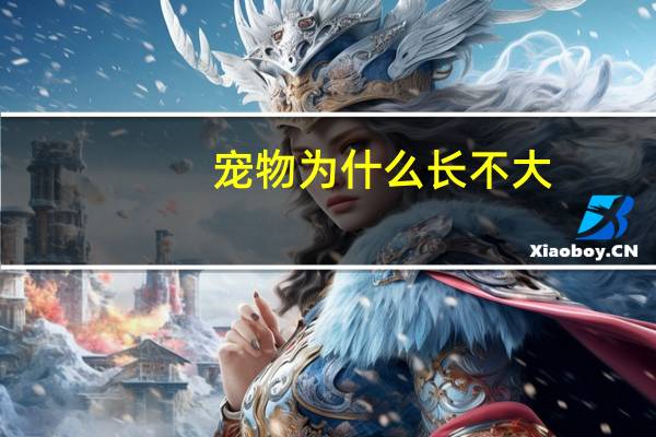 宠物为什么长不大