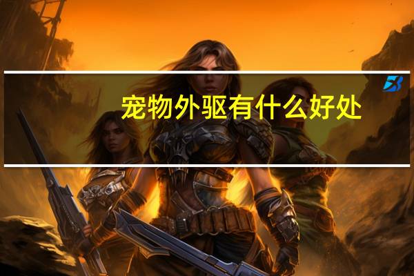 宠物外驱有什么好处