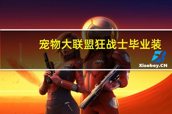 宠物大联盟狂战士毕业装