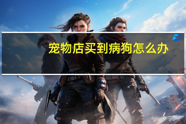 宠物店买到病狗怎么办