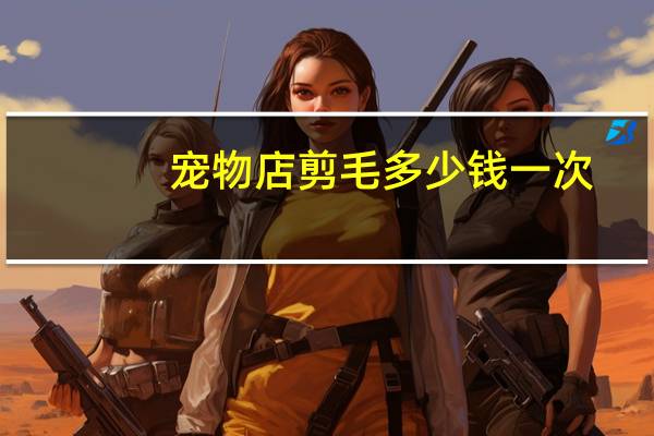 宠物店剪毛多少钱一次