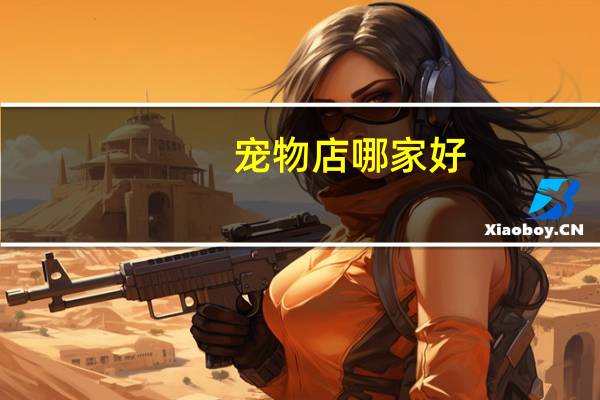 宠物店哪家好