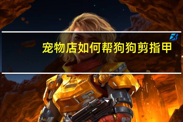 宠物店如何帮狗狗剪指甲