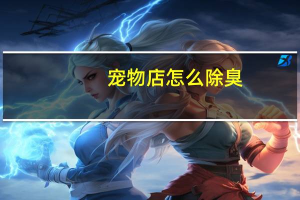 宠物店怎么除臭