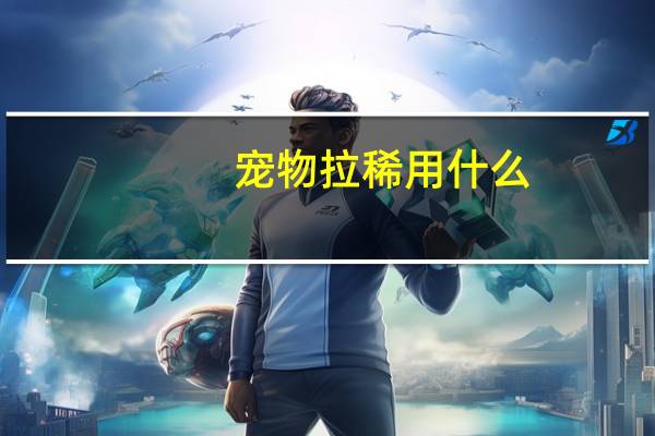 宠物拉稀用什么