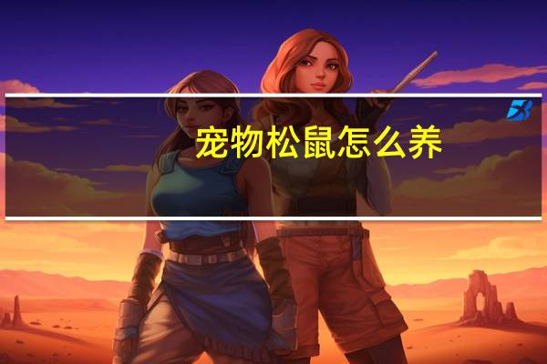 宠物松鼠怎么养
