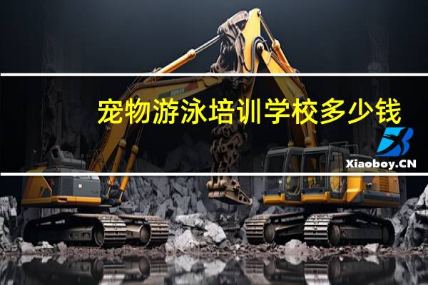 宠物游泳培训学校多少钱