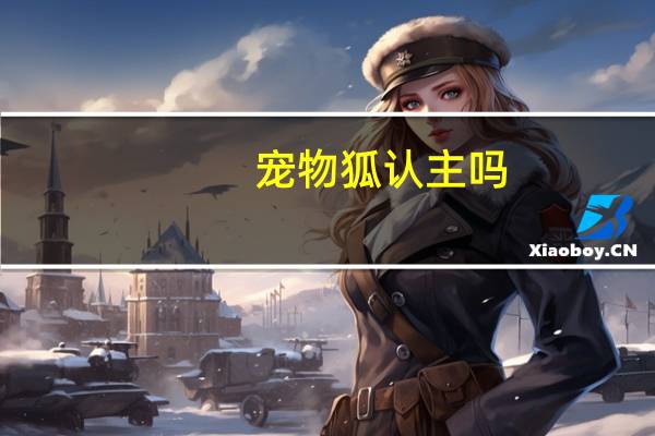 宠物狐认主吗