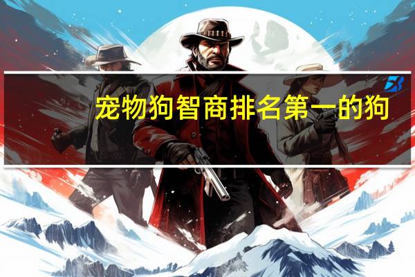 宠物狗智商排名第一的狗