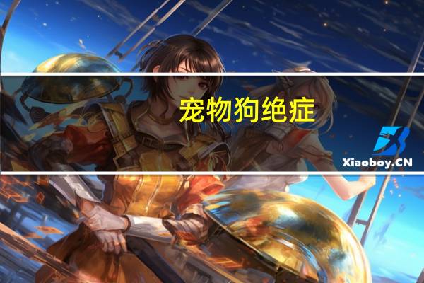 宠物狗绝症
