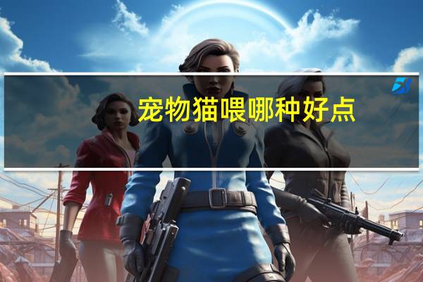 宠物猫喂哪种好点