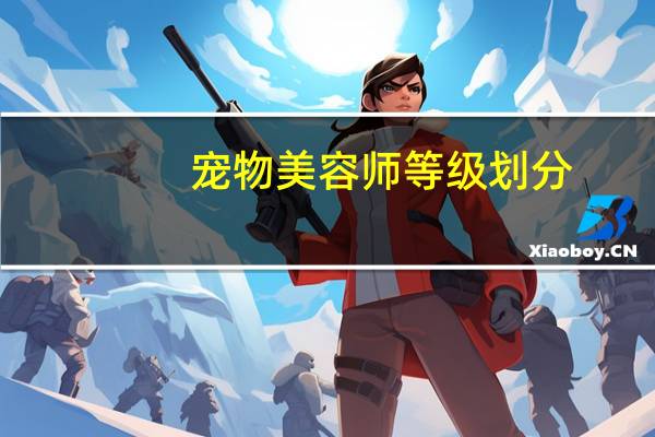 宠物美容师等级划分