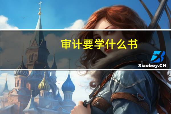 审计要学什么书