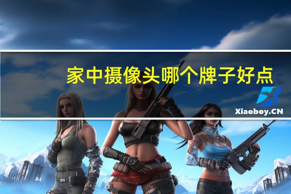 家中摄像头哪个牌子好点