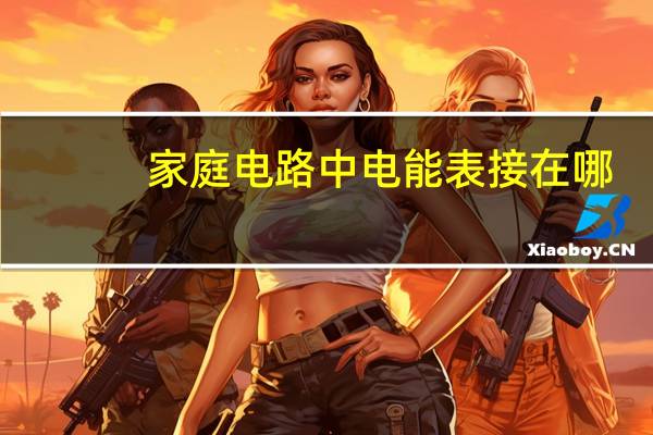 家庭电路中电能表接在哪