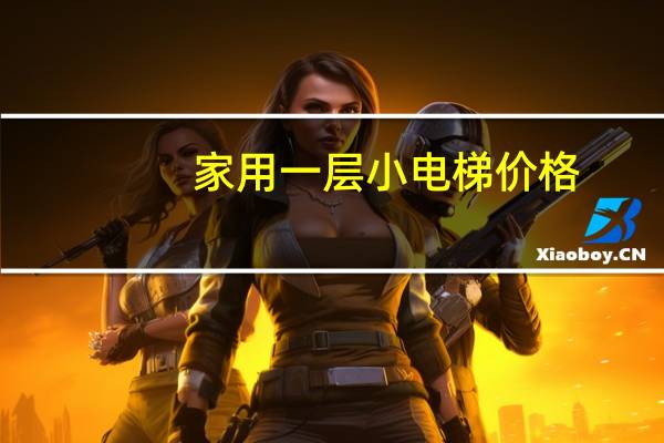 家用一层小电梯价格