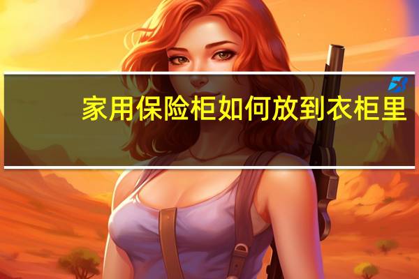 家用保险柜如何放到衣柜里